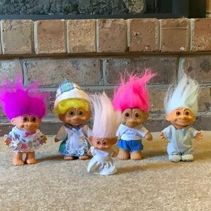 Vintage Troll dolls